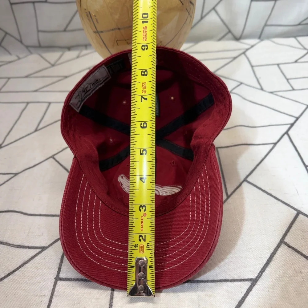'47 Twins Detroit Red Wings Hat Small Red NHL Franchise Fitted Cap